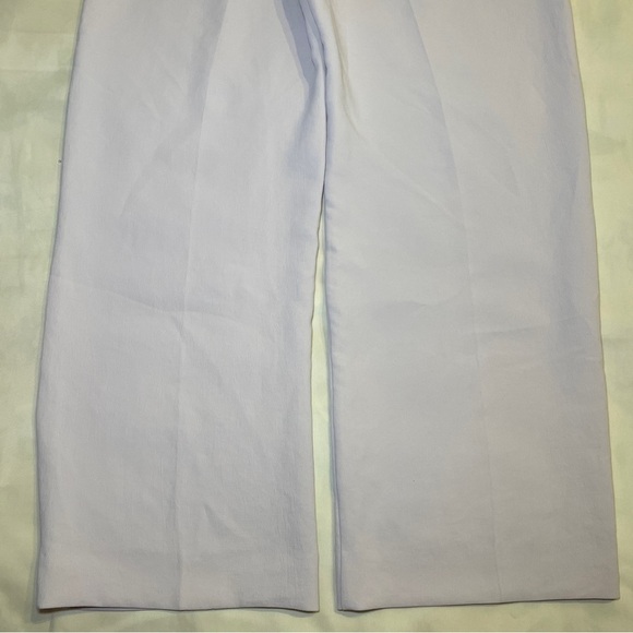 Aritzia- The Effortless Pants in Calluna Lilac Size 8 High Waisted Trouser SHORT - Picture 7 of 9